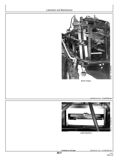 John Deere 6700 Self-Propelled Sprayers (SN: up to 006000) (North America) Operators Manual (OMN200815)