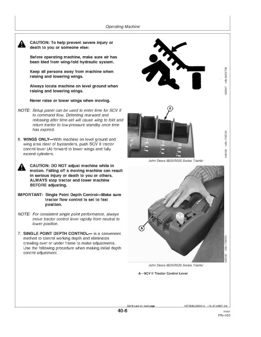 John Deere 2510S Strip Till Nutrient Applicators (SN: 000101 - 004000) (North America) Operators Manual (OMN300519)