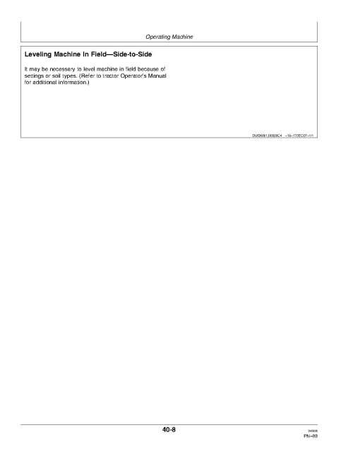 John Deere 2510H High Speed Nutrient Applicators (SN: 002001 - 004000) (North America) Operators Manual (OMN300745)