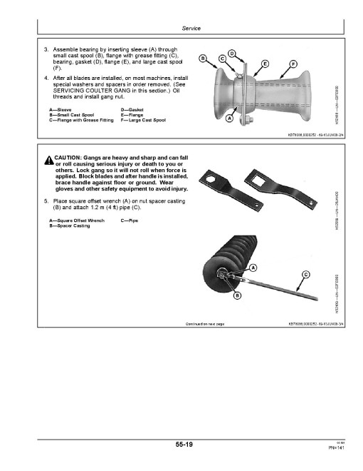 John Deere 2510S Strip Till Nutrient Applicators (SN: 004001 - 740100) (North America) Operators Manual (OMN300935)