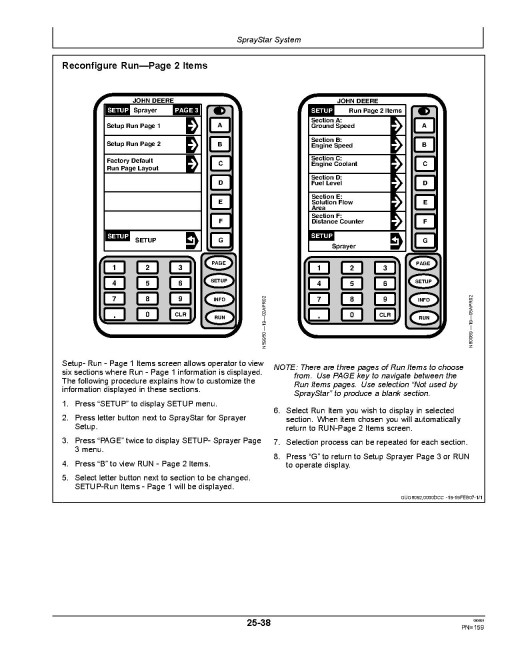 John Deere 6700 Self-Propelled Sprayers (SN: from 022000) (North America) Operators Manual (OMN319591)