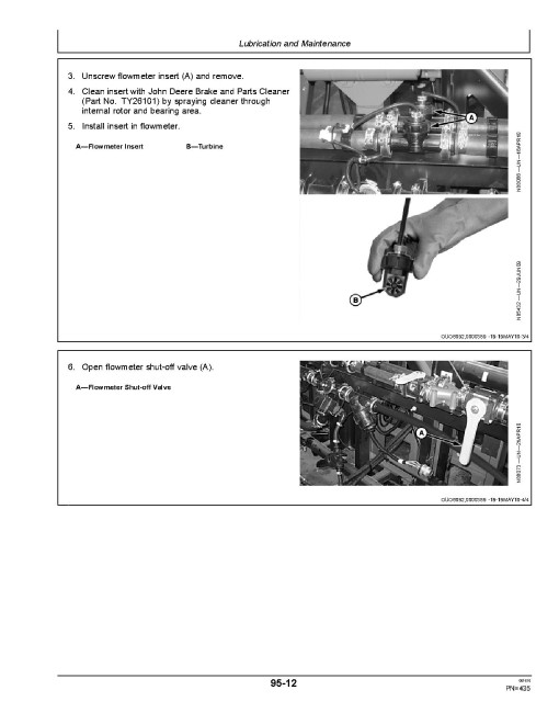 John Deere 4930 Self-Propelled Sprayers (SN: from 013001) (Europe) Operators Manual (OMN401973)