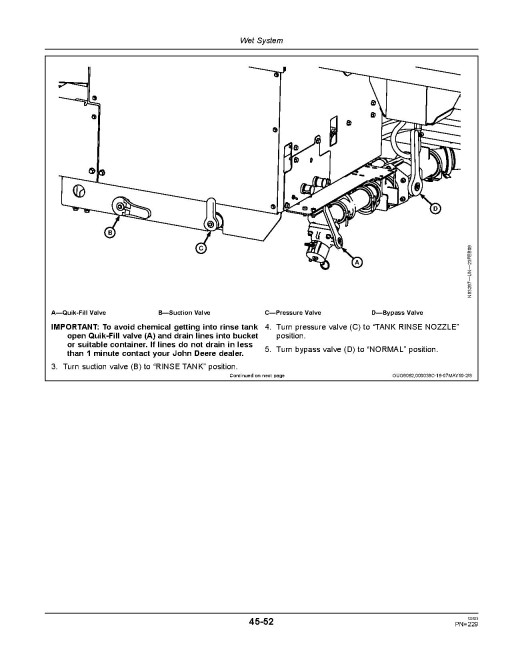 John Deere 4730 and 4830 Self-Propelled Sprayers SN: 018001-023000, North America, Operators Manual (OMN405418)