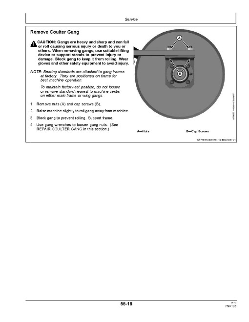 John Deere 2510S Strip Till Nutrient Applicators (SN: from 740101) (North America) Operators Manual (OMN405513)