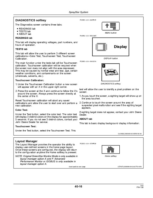 John Deere 4630 Self-Propelled Sprayers (SN: 023001 - 028000) (North America) Operators Manual (OMN409157)