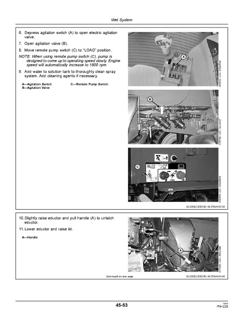 John Deere 4730 and 4830 Self-Propelled Sprayers (SN: from 023001) (North America) Operators Manual (OMN409350)
