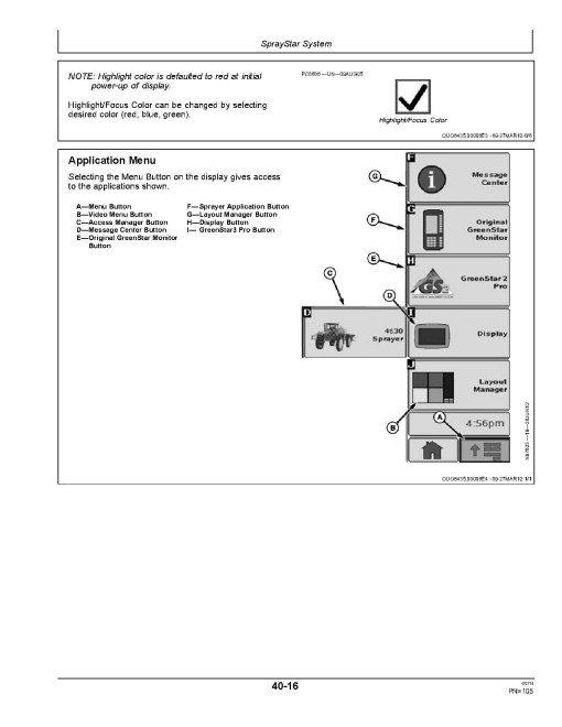John Deere 4630 Self-Propelled Sprayers (PIN: from 1NW4630XXX0000001) (South America) Operators Manual (OMN4630SA)