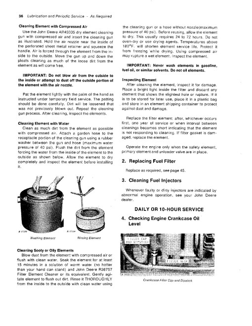 John Deere 7020 4WD Articulated Tractors (SN: 001000 - 002699, North America) Operators Manual (OMR51158)
