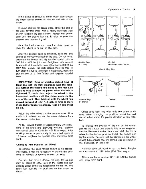 John Deere 8430 (SN:001000-005927) and 8630 (SN:001000-008117) 4WD Articulated Tractors (North America) Operators Manual (OMR65222)