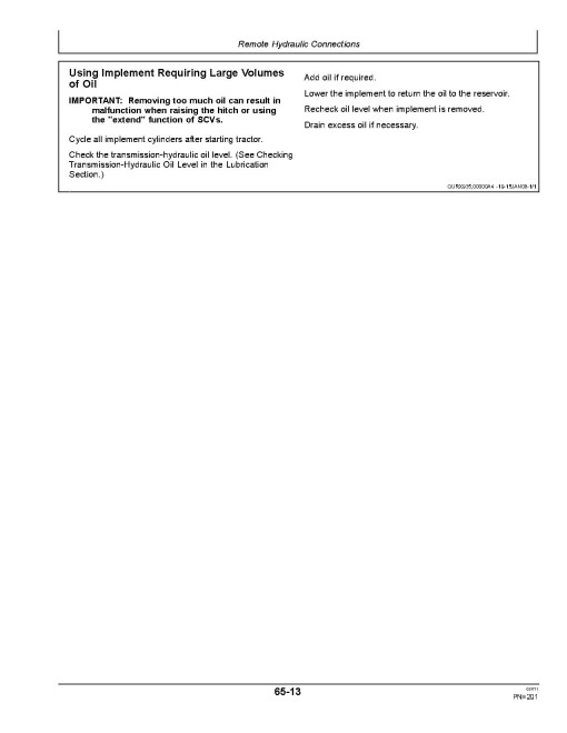 John Deere 8295RT, 8320RT and 8345RT Tracked Tractors (SN: 902501-912000, Europe) Operators Manual (OMRE314044)