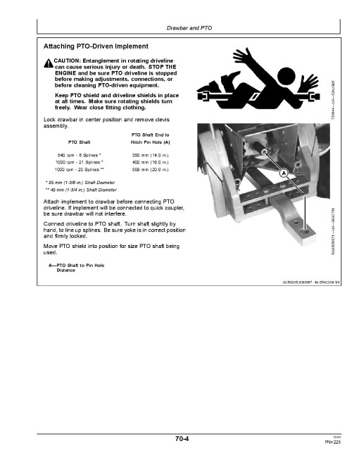 John Deere 8260R, 8285R, 8310R, 8335R and 8360R Tractors (SN: 041000-053100, Europe) Operators Manual (OMRE317040)