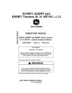 John Deere 8310RT, 8335RT and 8360RT Tracked Tractors (SN: from 907101, North America) Operators Manual (OMRE560341)