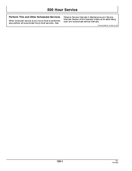 John Deere 8320RT, 8345RT and 8370RT Tracked Tractors (SN: 915001-917000, North America) Operators Manual (OMRE578612)