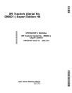 John Deere 8245R, 8270R, 8295R, 8320R, 8335R, 8345R, 8370R, 8400R Tractors (SN:090001-120000, Export) Operators Manual (OMRE581957)