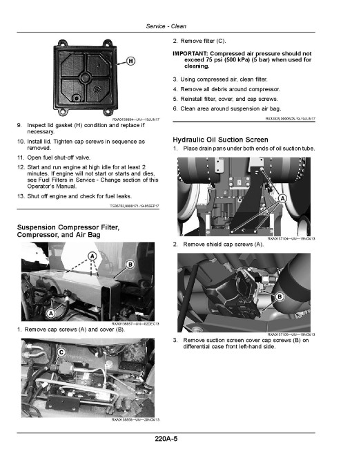 John Deere 8320RT, 8345RT and 8370RT Tracked Tractors (SN:917001-920000, Export Edition) Operators Manual (OMRE591528)