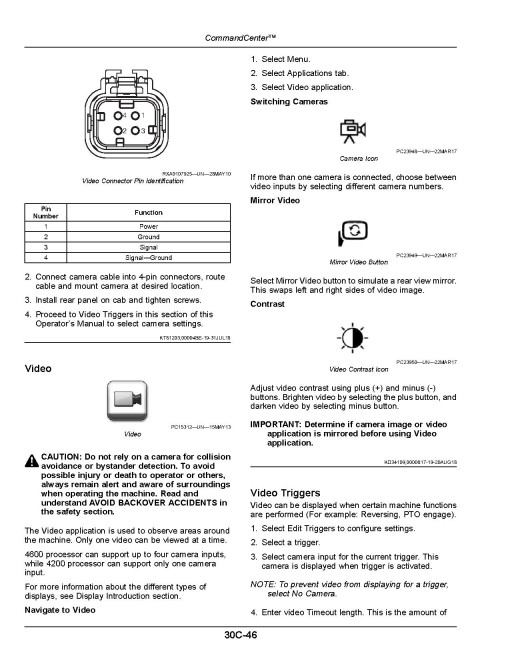 John Deere 8320RT, 8345RT and 8370RT Tracked Tractors (SN: from 920001, North America) Operators Manual (OMRE591961)