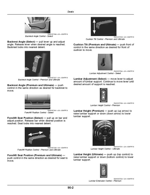 John Deere 8RT 310, 8RT 340, 8RT 370 and 8RT 410 Tracked Tractors (SN: 927001 - 929000, N.America) Operators Manual (OMRE593061)