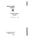 John Deere 8440 and 8640 4WD Articulated Tractors (North America) Operators Manual (OMRW15912)