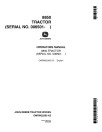 John Deere 8850 4WD Articulated Tractors (SN: from 006501, North America) Operators Manual (OMRW22395)