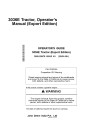 John Deere 3036E Compact Utility Tractors (MY2015 - 2018, Export Edition) Operators Manual (OMSJ25478)