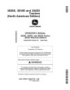 John Deere 3025D, 3035D and 3043D Compact Utility Tractors (North America) Operators Manual (OMSJ32078)