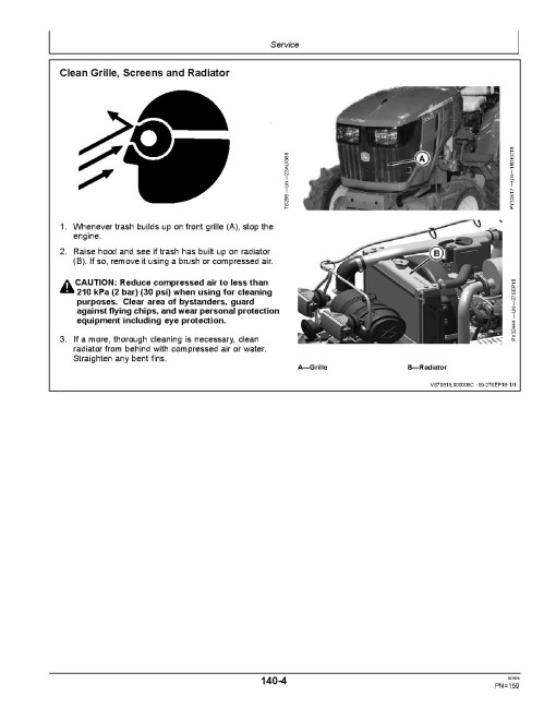 John Deere 3028EN and 3036EN Compact Utility Tractors (Export Edition) Operators Manual (OMSJ33298)