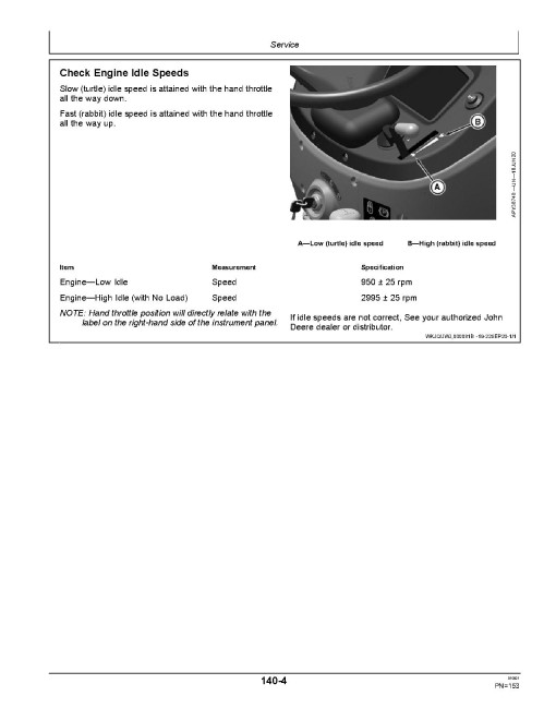 John Deere 3028EN and 3036EN Compact Utility Tractors (Morocco) Operators Manual (OMSJ40033)
