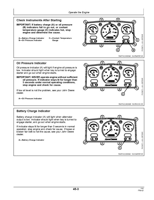 John Deere 3028EN and 3036EN Compact Utility Tractors (Morocco) Operators Manual (OMSJ40033)