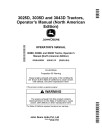 John Deere 3025D, 3035D and 3043D Compact Utility Tractors (North America) Operators Manual (OMSJ42839)