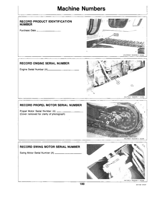 John Deere 490 Crawler Excavators Operators Manual (OMT114465)