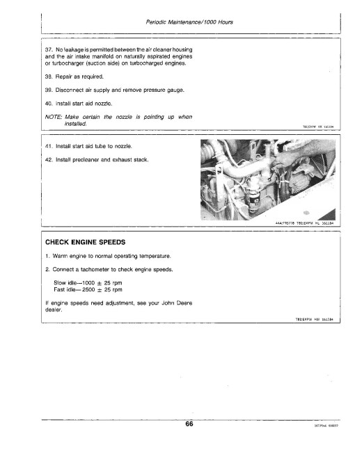 John Deere 490 Crawler Excavators Operators Manual (OMT114465)