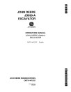 John Deere JD690A Crawler Excavators Operators Manual (OMT114475)