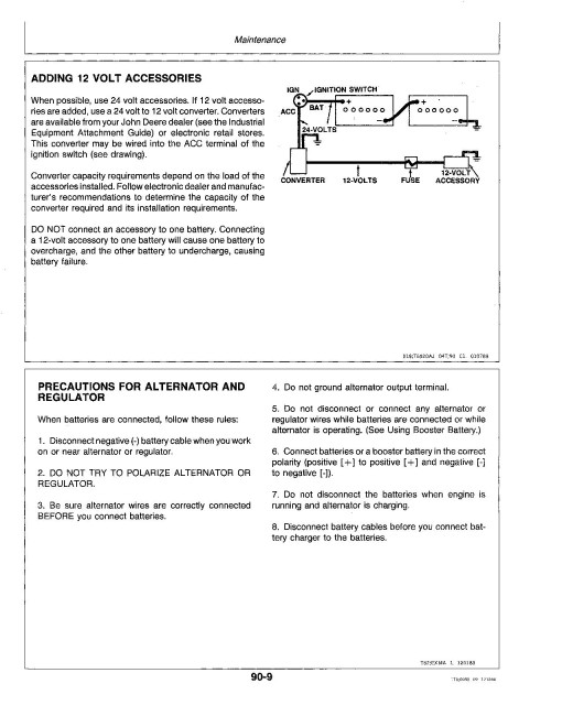 John Deere 770B, 770BH, 772B and 772BH Motor Graders (SN: up to 530593) Operators Manual (OMT123950)