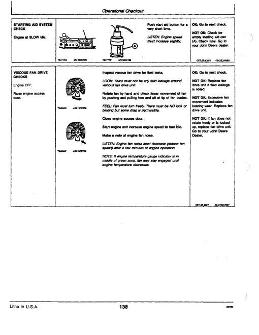 John Deere 690DR Excavators with All Terrain Wheeled Undercarriage Operators Manual (OMT124550)