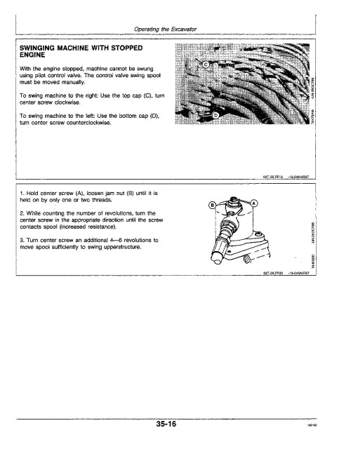 John Deere 690D and 690DLC Crawler Excavators (SN: from 527776) Operators Manual (OMT131651)