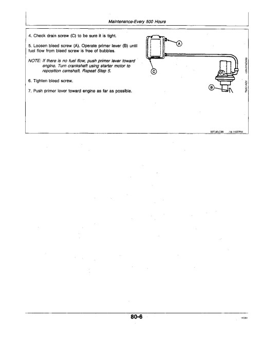 John Deere 570B Motor Graders (SN: up to 538882) Operators Manual (OMT131736)