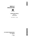 John Deere 892DLC Crawler Excavators Operators Manual (OMT144583)