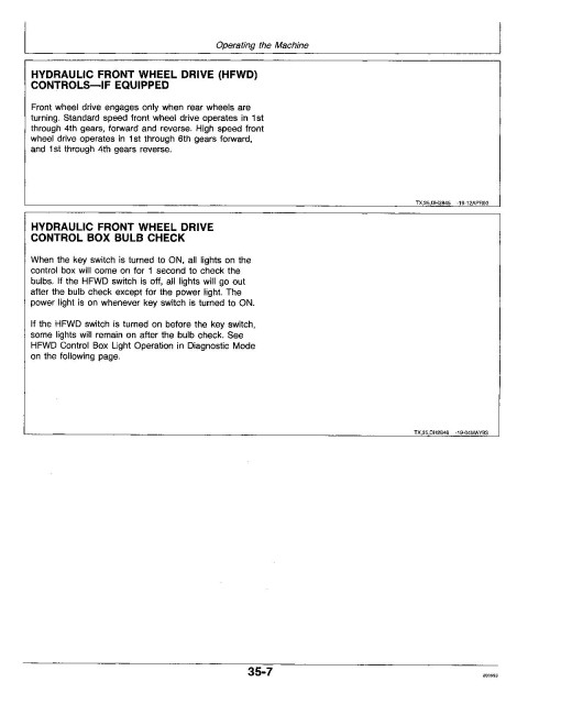 John Deere 670B and 672B Motor Graders (SN: from 538883) Operators Manual (OMT149121)