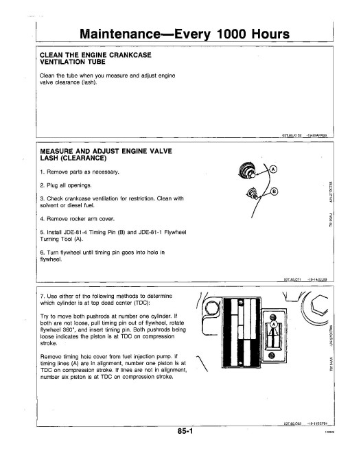 John Deere 570B Motor Graders (SN: from 538883) Operators Manual (OMT149124)