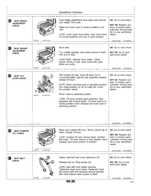 John Deere 750B, 750B LT, 850B and 850B LT Crawler Dozers Operators Manual (OMT153078)