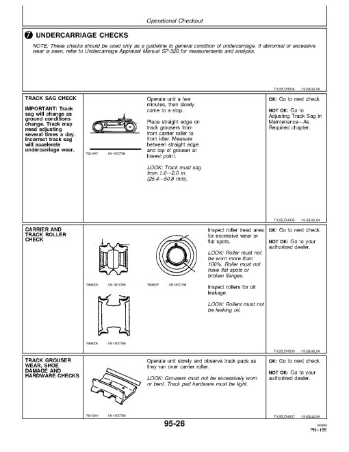 John Deere 655B and 755B Crawler Loaders Operators Manual (OMT153081)