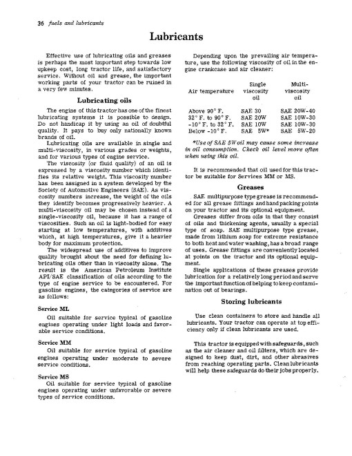 John Deere 1010 U Gasoline Utility Tractors (SN: up to 031000) (North America) Operators Manual (OMT15500)