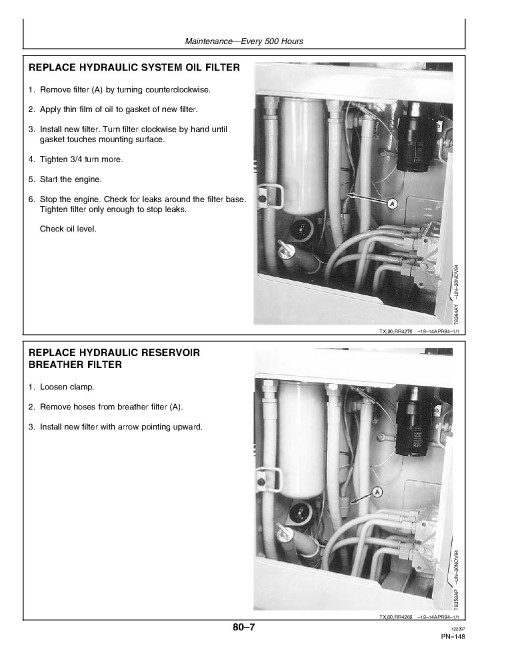 John Deere 455G and 555G Crawler Loaders Operators Manual (OMT163973)