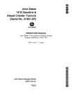 John Deere 1010 Diesel and Gasoline Crawler Tractors (SN:21901-31000) Operators Manual (OMT17418)
