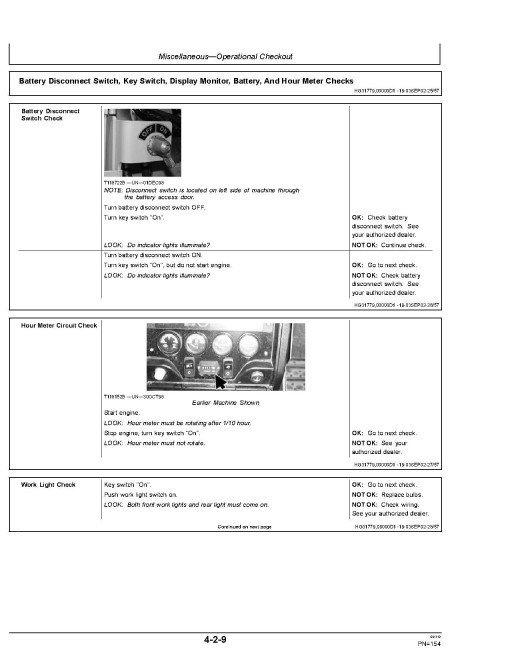 John Deere 450H, 550H and 650H Crawler Dozers Operators Manual (OMT182515)