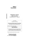 John Deere 200LC Crawler Excavators Operators Manual (OMT184836)