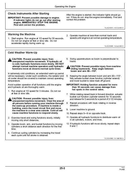 John Deere 200LC Crawler Excavators Operators Manual (OMT184836)