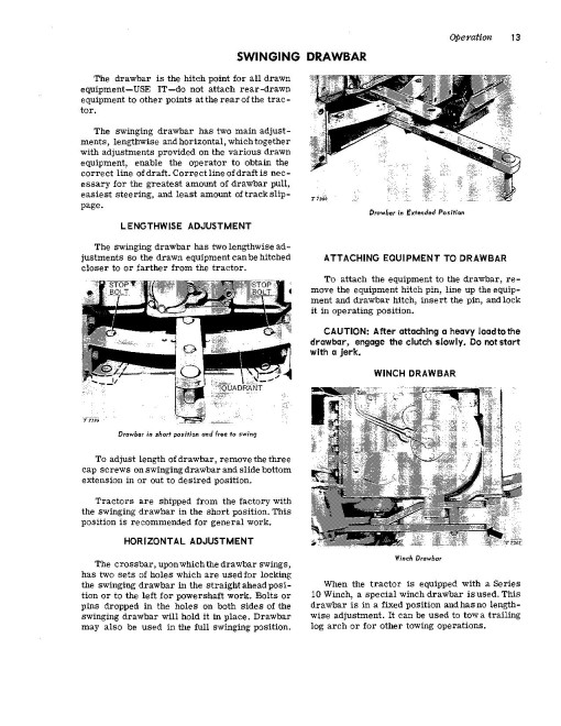 John Deere 1010 Diesel and Gasoline Crawler Tractors (SN:31001-42000) Operators Manual (OMT18525)