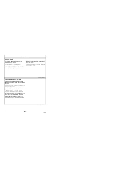 John Deere 550LC Crawler Excavators Operators Manual (OMT185899)