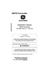 John Deere 50 ZTS Compact Excavators Operators Manual (OMT185900)